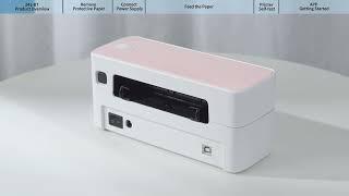 Phomemo PM-241BT Tutorial: How to Use and Setup Shipping Label Printer 241BT丨Instruction Manual 2024