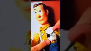 The production of Woody#Toy Story