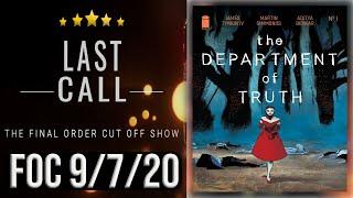 Best Comic Books for Final Order Cut Off 9/7/20