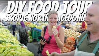 DIY Vegetarian food tour of Skopje North Macedonia