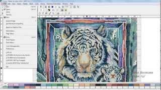 Pattern Maker v4 Pro — экспорт схемы в графику и формат pdf