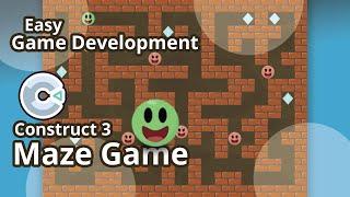 Making Maze Game with Construct 3 - Easy Game Development