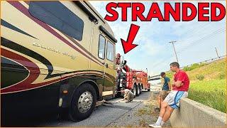 Our RV BROKE DOWN On the Road – Nightmare Trip!