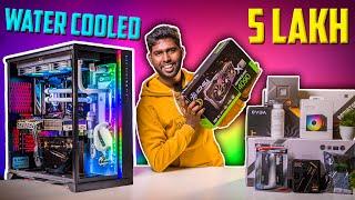 ரூ.500,000/- Water Cooled Workstation PC Tamil | Ryzen 9 7950x X RTX 4090 Water Cooled PC - Tamil