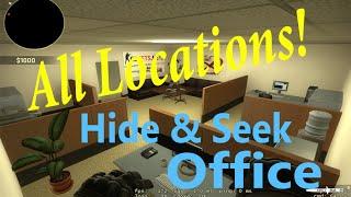 CS:GO Hide & Seek Office All Locations, Secrets, and Teleports