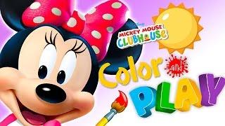 Mickey Mouse Clubhouse - Full Episodes of Color & Play Game feat Minnie Mouse Garden
