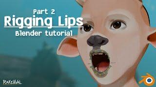 How to rig lips in Blender - Part 2/3 | Intermediate level Tutorial