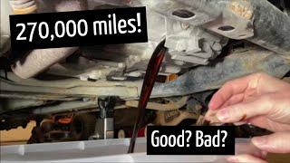 Transmission Fluid Change at 270,000 Miles!