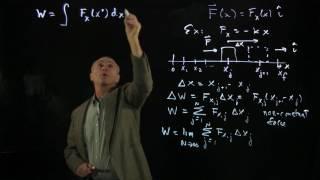 20.3 Work by a Non-Constant Force