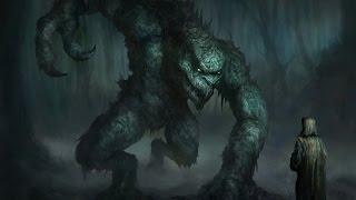 SWAMP CREATURE time lapse digital painting