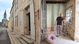 #7 Renovating our Village House | Ancient Wall Restoration, Plumbing, Metal Stud Wall