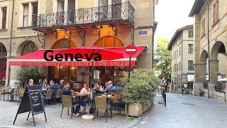 [4K] Geneva, Switzerland: Exploring the Historic Old Town 2024