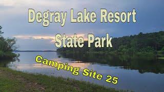 DEGRAY LAKE RESORT PARK , CAMPING IN OUR ROCKWOOD 1910ESP