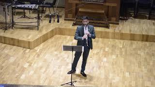 David Balasanyan - Monologue-Fantasy for clarinet (2006) performed by Hovhannes Ziroyan