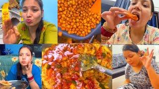VLOG:} What I Eat In A Day || Kabhi Banaya Kabhi Mangwaya Pure Din Bus Khana Khaya