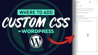 Where to Add Custom CSS in WordPress Block Themes | WordPress for Beginners