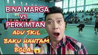 SEMARAK SUPPORTER DAN TIM SENIOR BOLA VOLI PUTRA SALING BAKU HANTAM BOLA⁉️