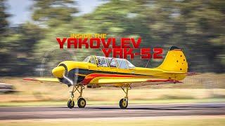 Inside the Yakovlev YAK 52 - Paul Bennet Airshows