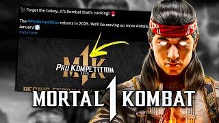 ESSA foi a RESPOSTA da NRS? ANÚNCIO de NOVA SEASON da PRO KOMP, o que QUER DIZER? - MORTAL KOMBAT 1