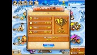 Farm Frenzy 3 only GOLD (level 36) playthrough Веселая ферма 3 (уровень 36) Золото