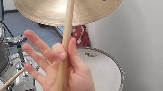 How to get Bill Stewart's signature "CLICK" sound on the ride cymbal.