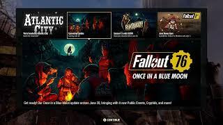 Fallout 76 Once In A Blue Moon Update News