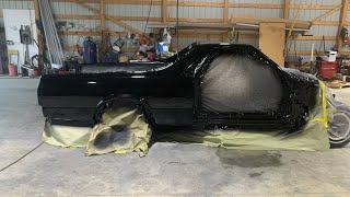 Getting the El Camino in paint!