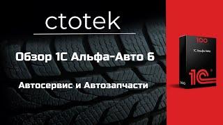 Обзор 1С Альфа-Авто 6 Автосервис и Автозапчасти