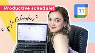 How To Create a Productive Schedule on Google Calendar for Content Creators Step by Step