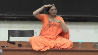 Swamini Vimalananda at IIT Kanpur on 28 Sept., 2014: Who Am I? and Mind Management