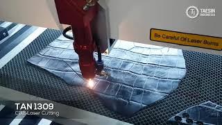 CO2 Laser Cutting 130watt 130x90cm - Cutting kulit (TAN 1309)