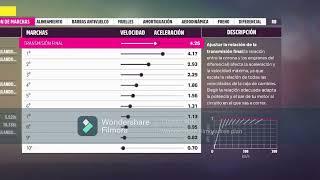 como tunear la transmision en forza horizon 5