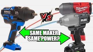 Kobalt XTR Impact Wrench on the Dyno vs Flex & M18 High Torques