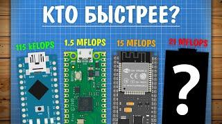 Мегагерцы НЕ решают? Сравнение ESP32, STM32 и др. в математике с float!