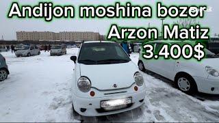 Andijon moshina bozor Matiz Narxlari 20 Dekabr 2024