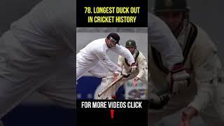 Longest Duck Out In Cricket History | GBB Cricket