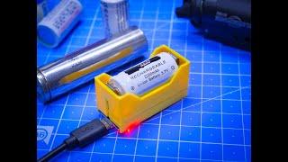 Small 16340 Battery charger DIY