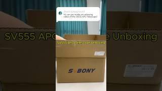 Unboxing of our new SV555 APO Telescope #svbony #new product #astro #telescope #unboxing