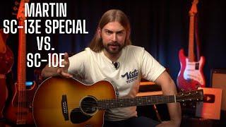 Martin SC-10e vs. SC-13e Special Burst | Fishman vs. LR Baggs Pickup Comparison