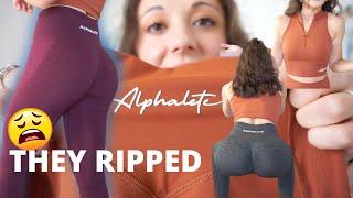 MOST Flattering Leggings for your GLUTES | ALPHALETE PULSE Try-On Haul