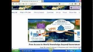 Free VPN 2013: VPNGate by University of Tsukuba, Japan