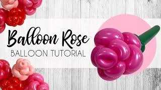 Rose Balloon Twisting Tutorial!