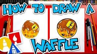 How To Draw A Funny Waffle + Challenge Time