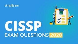 CISSP Exam Questions 2021 | CISSP Exam Preparation | CISSP Training Video 2021 | Simplilearn