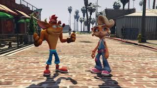 GTA V - Crash and Coco Bandicoot