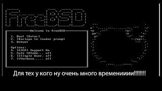 Поговорим о  freebsd,Ставим софт из портов, вспоминаем прыщи