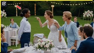 “You’re Just a Lowly Maid,” the Black Girl Was Mocked — Minutes Later,the Groom Canceled the Wedding