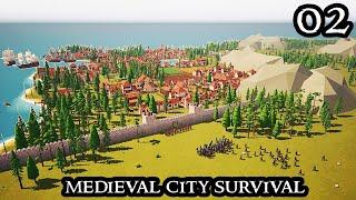 RAPID EXPANSION - Settlements Rising - Banished & Farthest Frontier Like || Survival Lets Play 02