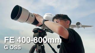 Planespotting with Sony's new FE 400-800mm F6.3-8 G OSS