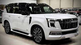 All New Nissan Patrol Platinum ( 2025 ) - 8 Seater King of Luxury SUV | White Color